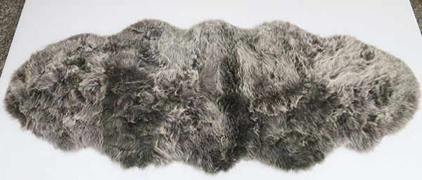 Matta Lurvig 60x180 cm mörkbrun