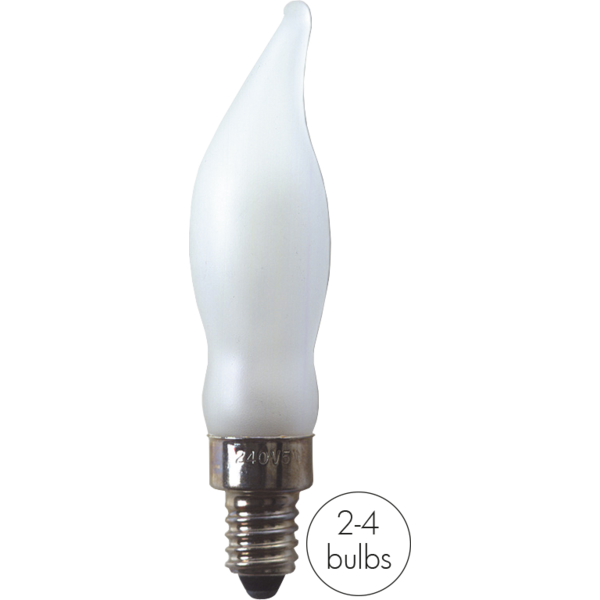 Nusnäs Lampor 2-4 ljus E10 5W 2-pack