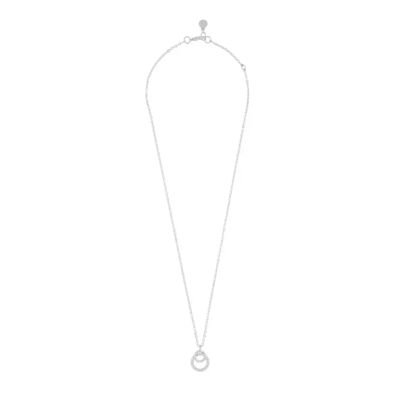 Ace pendant neck 45 s/clear - Halsband
