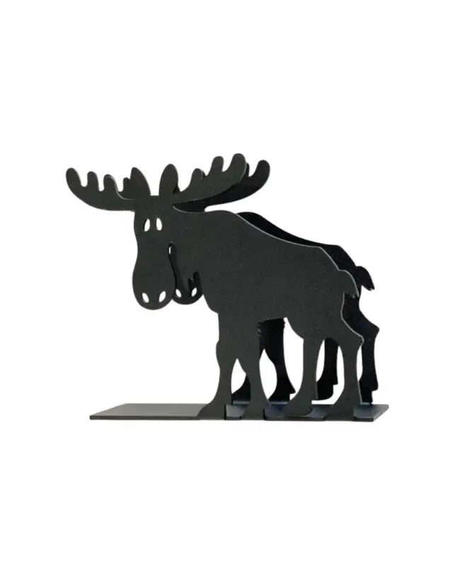 Älg servettställ svart 11cm - Älf