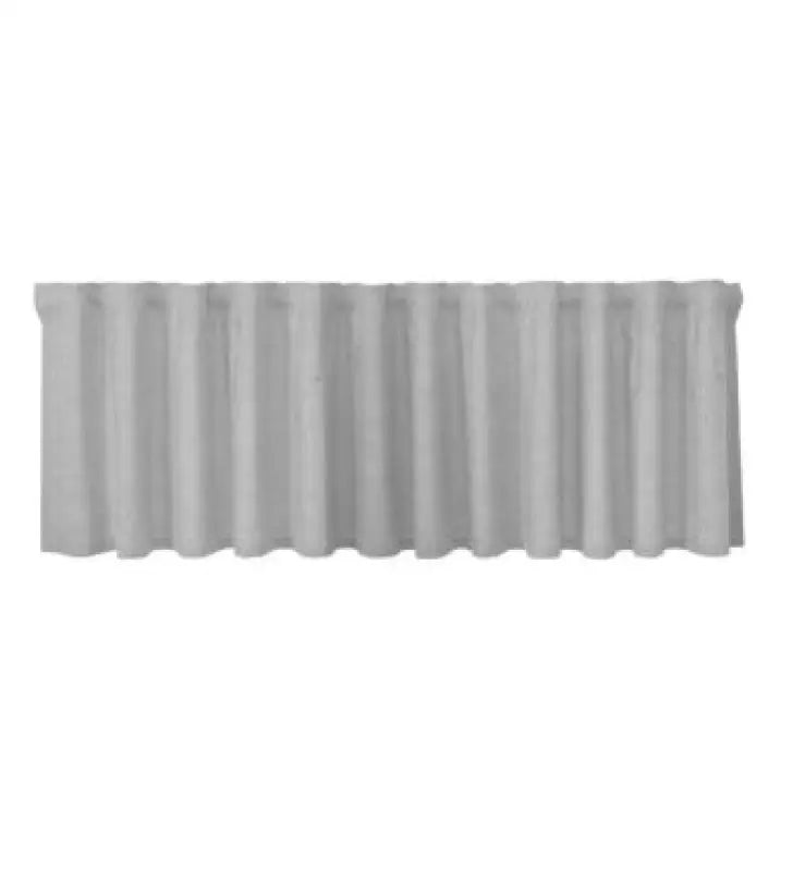 Alba Gardinkappa 100% linne 50x250 cm ljus grå - Gardinkappa