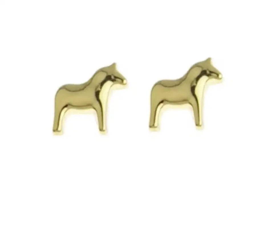 AV Dalahorse örhänge guld - Örhänge