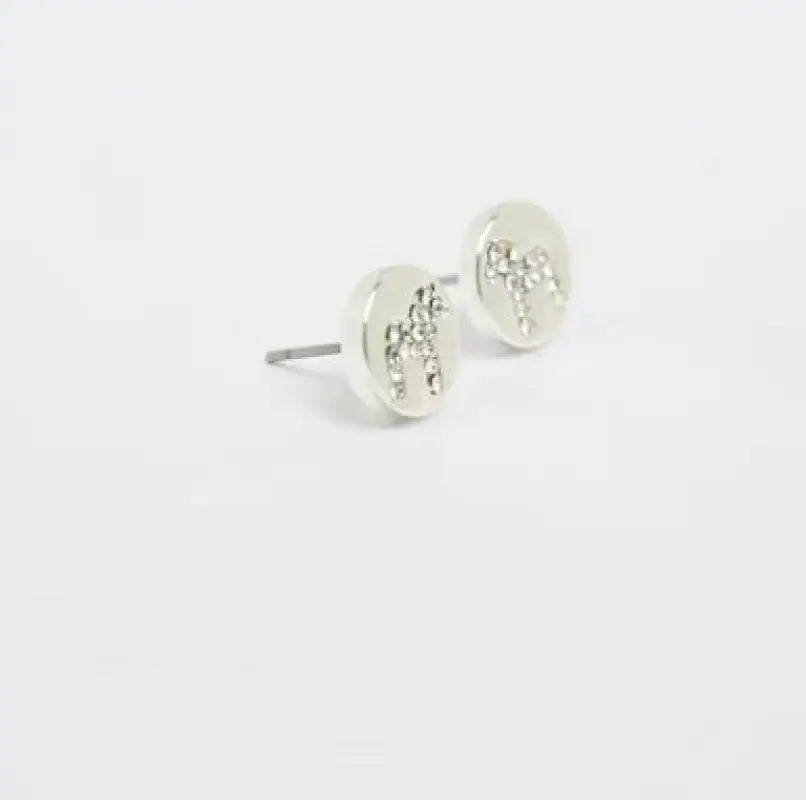 AV Nordic crystal ear silver - Örhänge