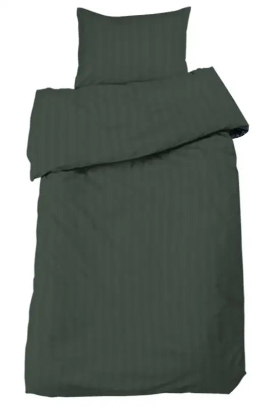 Bäddset Mirage satin 2-dels 150x210 mörkgrön - Bäddset