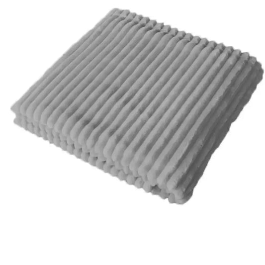 Baloo pläd ljusgrå - Pläd