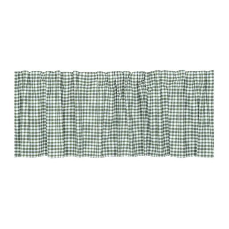 Bella Gardinkappa 50x250 cm grön/vit - Gardinkappa