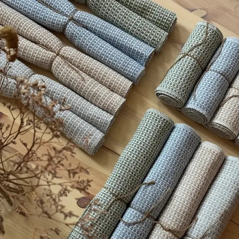 Bordslöpare Sten blå 33x120 - Bordslöpare