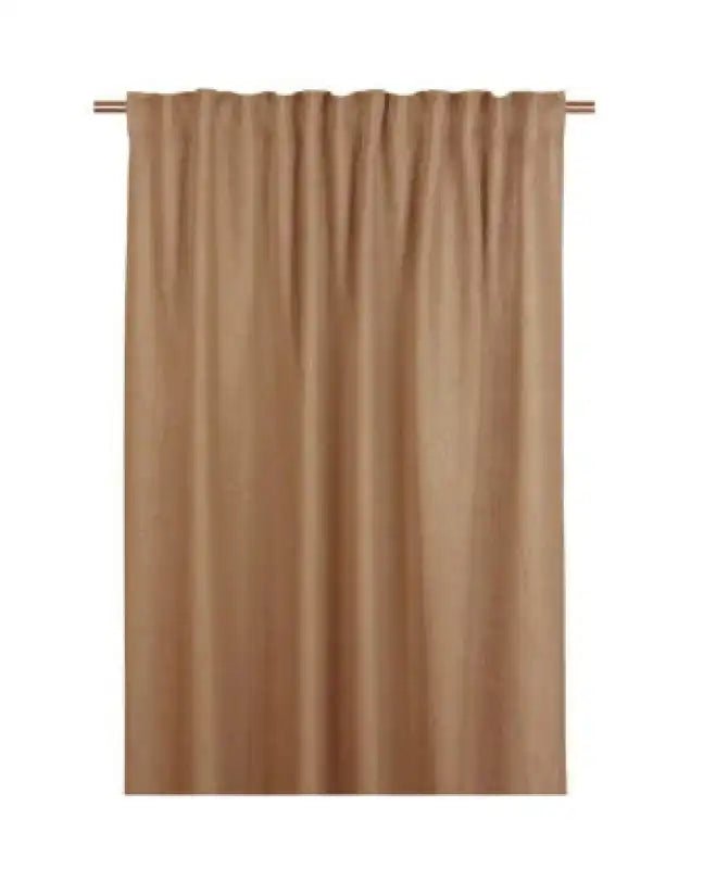 Brooklyn Gardinlängder 2-pack 140x250 cm cognac - Nova Hem