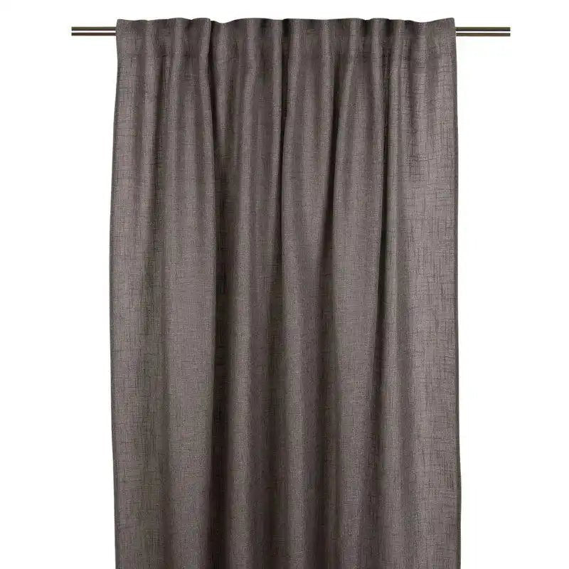 Brooklyn Gardinlängder 2-pack 140x250 cm grå - Nova Hem