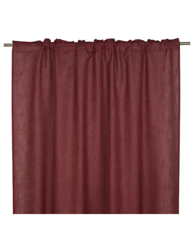 Brooklyn Gardinlängder 2-pack 140x250 cm röd - Gardiner