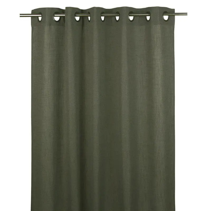 Brooklyn öljettlängder mörkgrön 250 - Gardinlängder