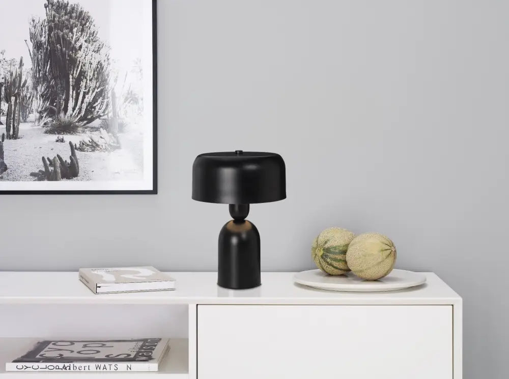 Cottex Muza bordslampa svart - Bordslampa