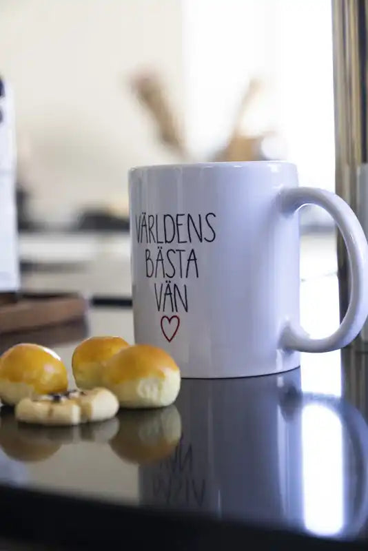 DD Mugg Världens Bästa Vän - Kaffekopp