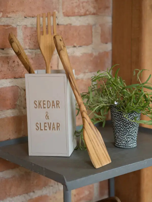 DD Slev i Teak - Köksredskap