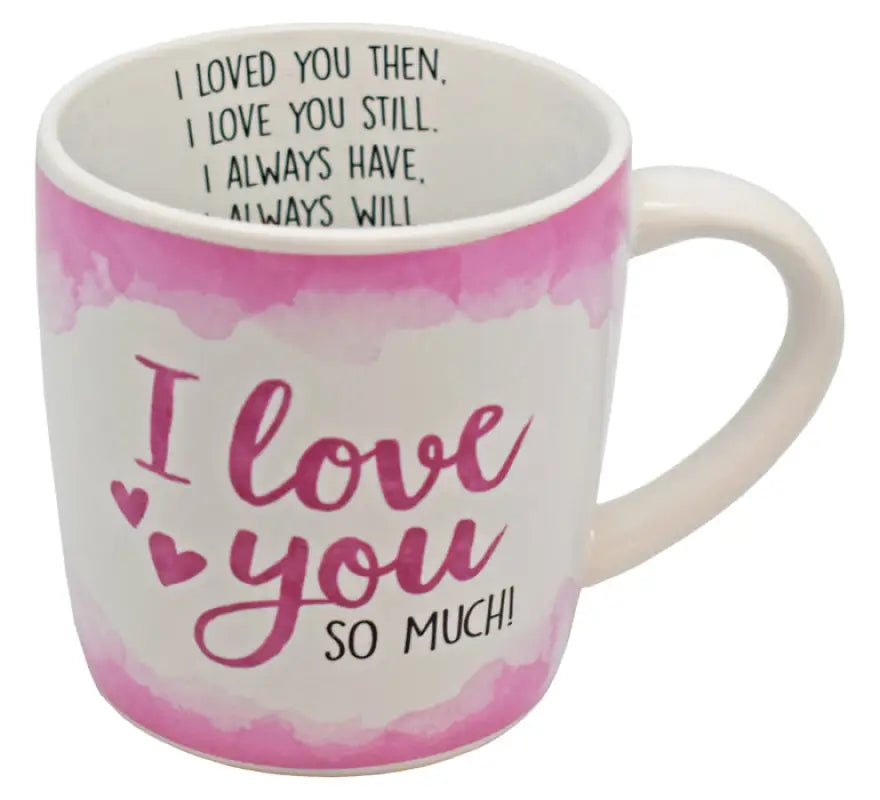 Enjoy mugg I love You - Kaffekopp