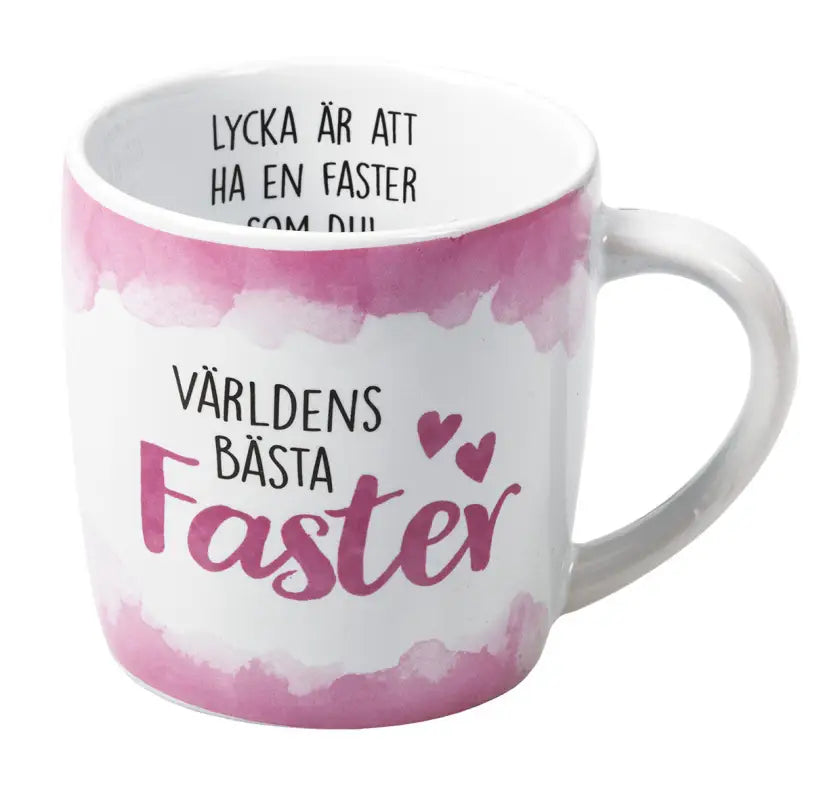 Enjoy mugg Världens bästa faster - Kaffekopp