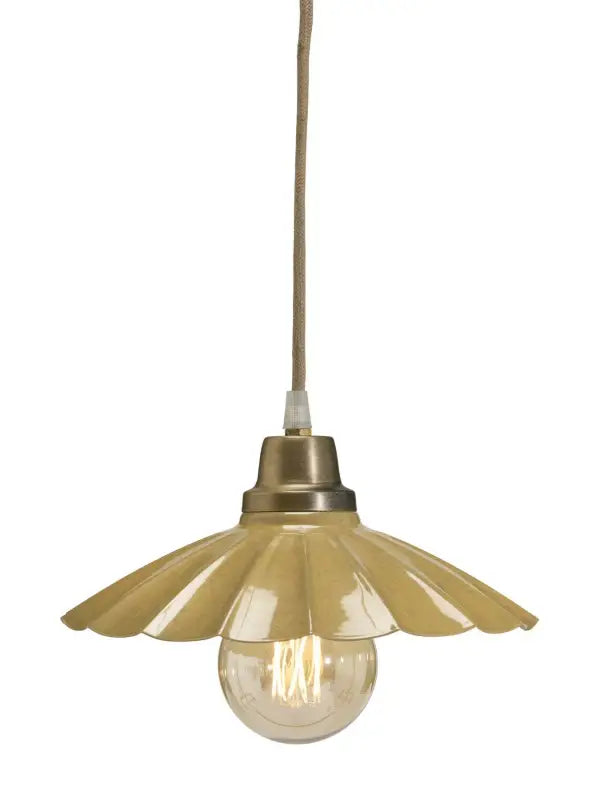 Ester fönsterlampa gul 24 cm - Fönsterlampa