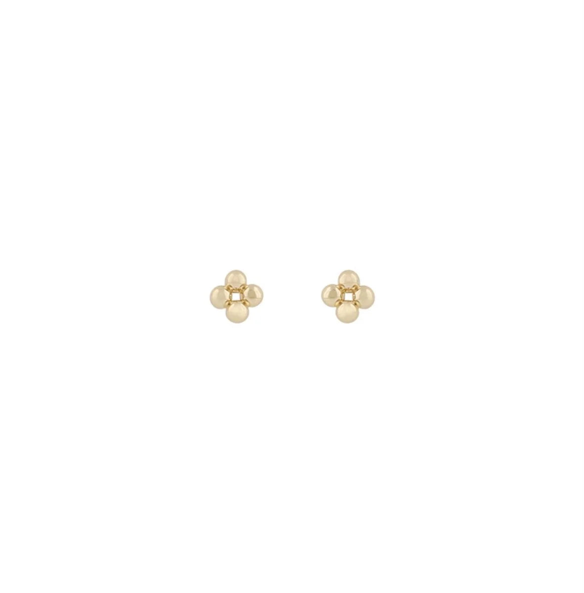 Snö Lise small ear plain gold