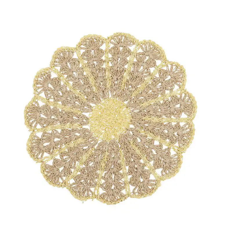 Fia Tablett 38 cm gul - Bordsunderlägg