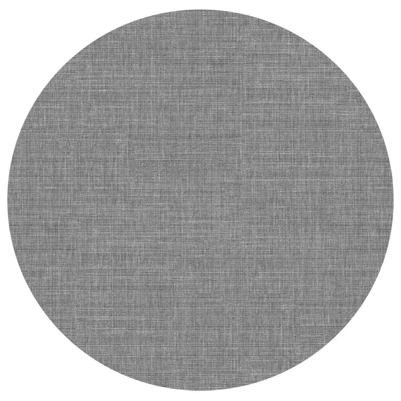 Fia Vaxduk rund linnelook 140cm mörkgrå - Duk