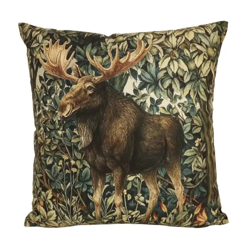 Forest Moose kuddfodral 45x45 cm - Kuddfodral