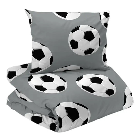 Fotboll Påslakanset Grå - Bäddset