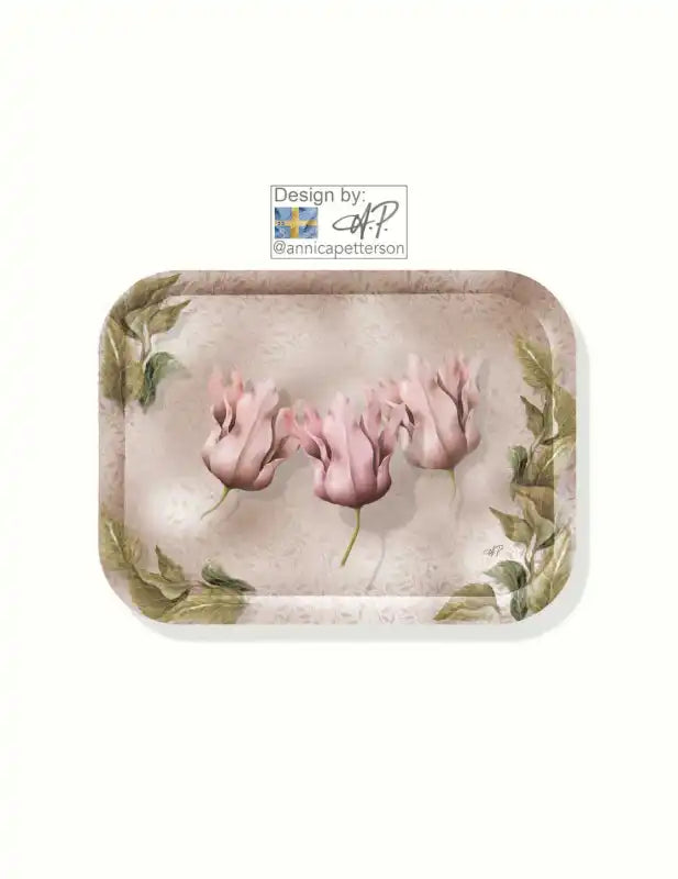 Frukostbricka Tulpaner 27x20 cm - Bricka
