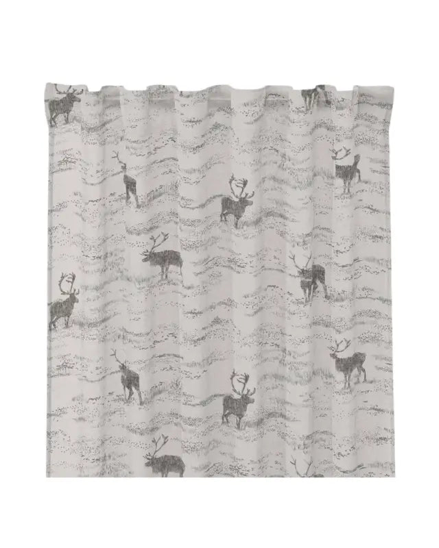 Gardinlängder Fjäll linne 120x250 cm 100% bomull - Gardiner
