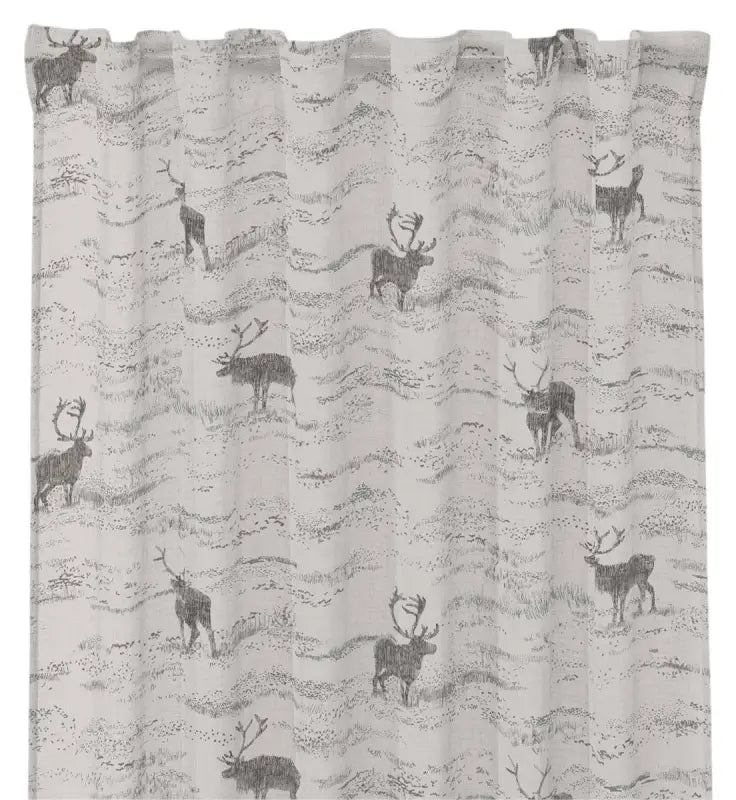 Gardinlängder Fjäll linne 120x250 cm 100% bomull - Gardiner