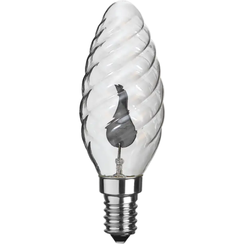 Glödlampa Flickering light E14 3W - Glödlampa