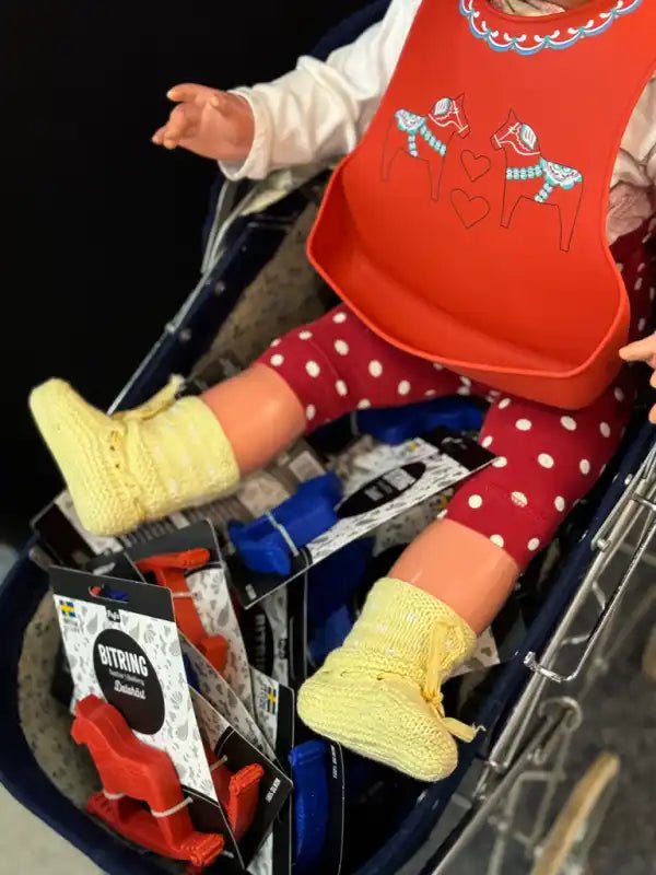 Haklapp Dalahäst röd - Nova Hem
