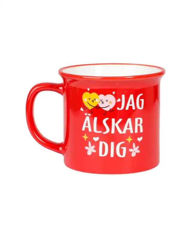 Happy mugg Jag älskar - Alla hjärtans dag
