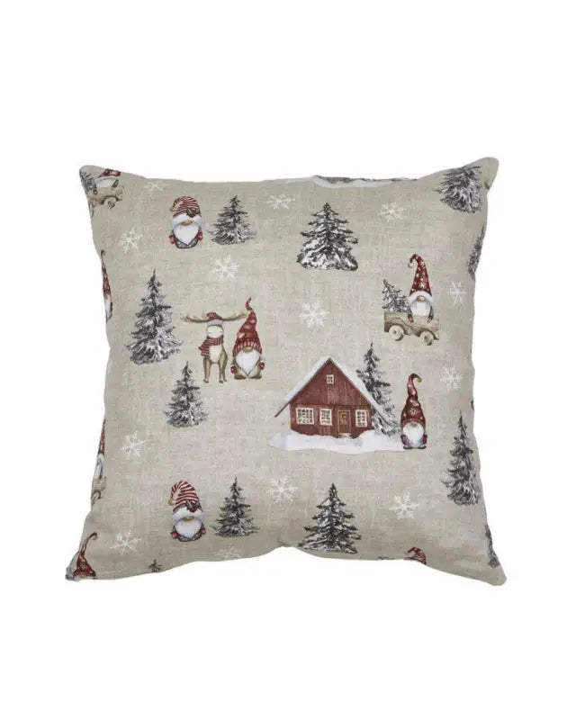 Harald Kuddfodral 48x48 cm röd - Kuddfodral