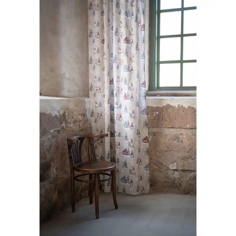 Harald Multibandslängder 2-pack 135x245 cm röd - Gardiner