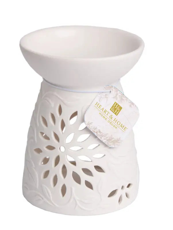 HH Blommig aromalampa keramik - Aromalampa