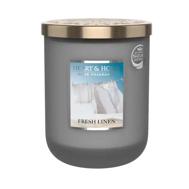 HH Doftljus Fresh Linen - Nova Hem