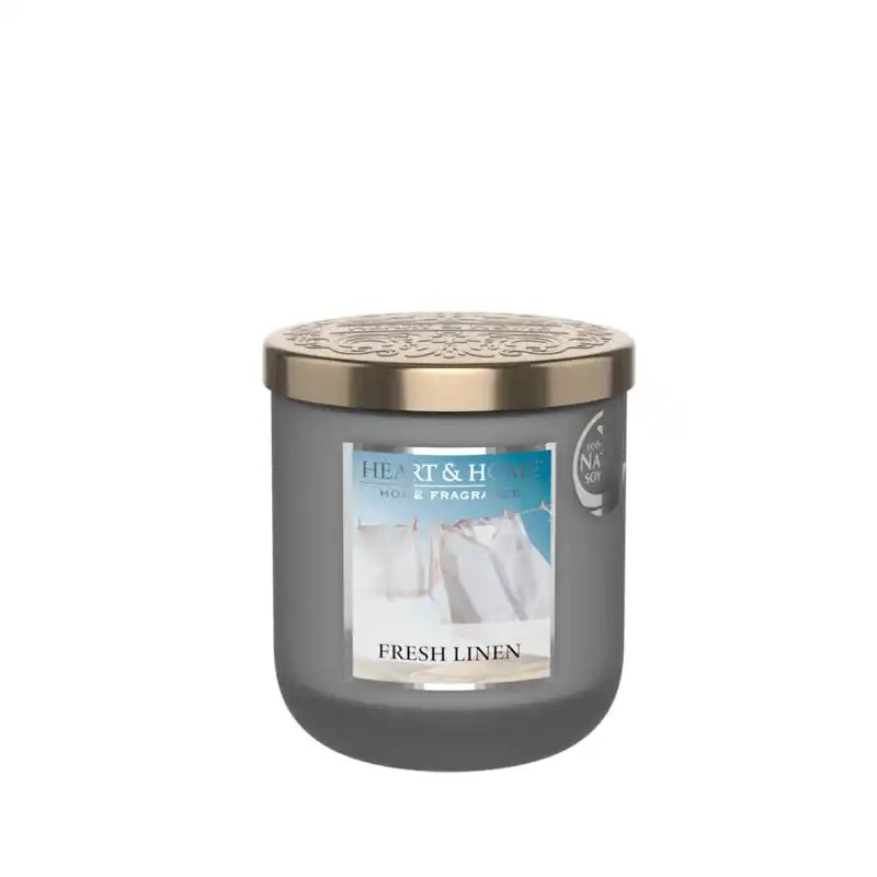HH Doftljus Fresh Linen liten - Nova Hem