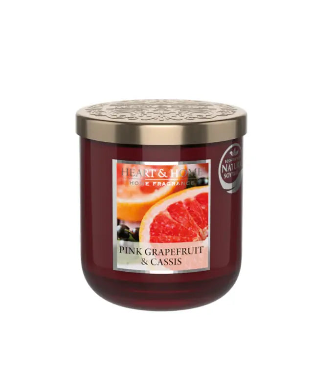 HH Doftljus Pink graperfruit & svarta vinbär liten - Doftljus