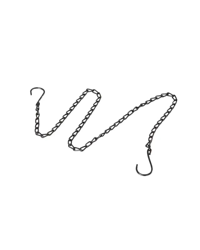 Kedja Petite 2 krokar svart 55 cm - Inredning