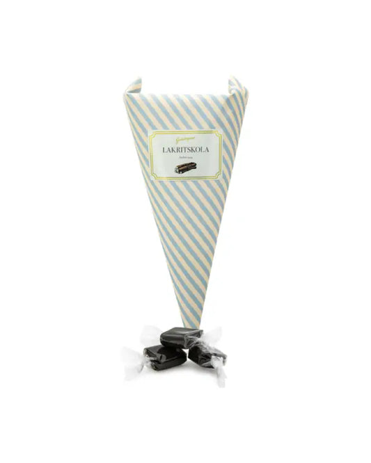 Lakritskola i strut 100 gram - Lakrits