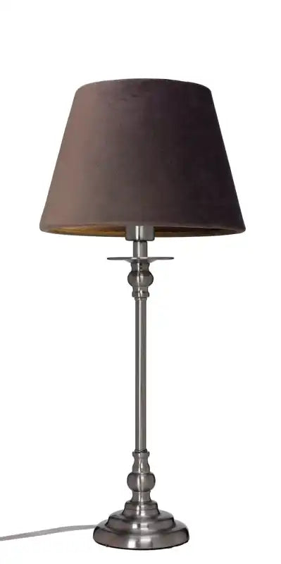 Lampfot krom 39cm - Lampfot