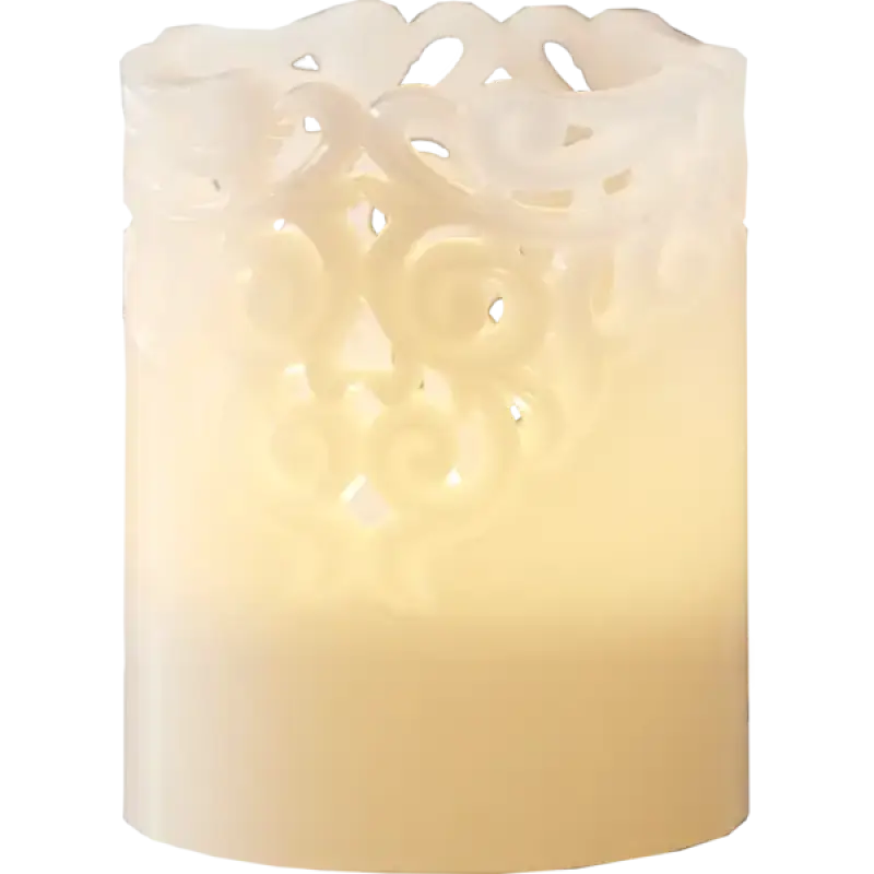 LED Clary candle 10 cm - LED ljus