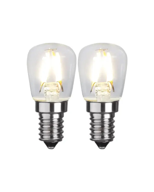 LED-Lampa E14 2-pack 15w - Glödlampa