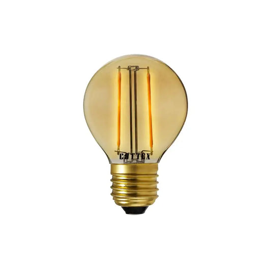 LF53/2 E27 Filament 2W Klot - Glödlampa