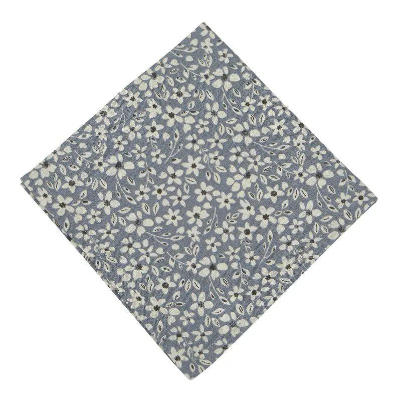 Lisen servett/duk 45x45 cm blå - Tygservetter