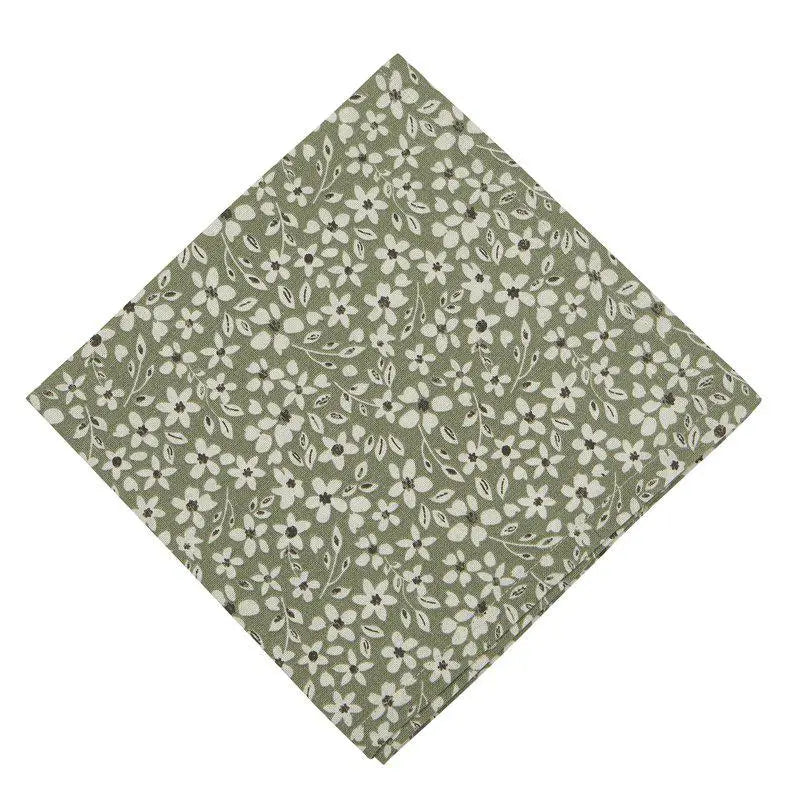 Lisen servett/duk 45x45 cm grön - Tygservetter