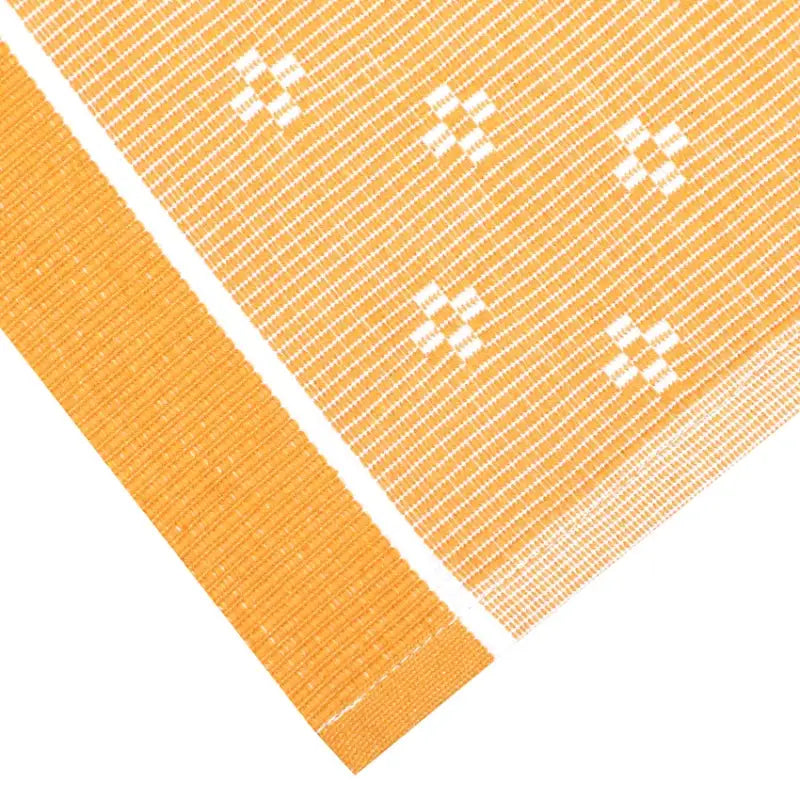 Löpare Charlie 33x120cm gul/vit - Löpare