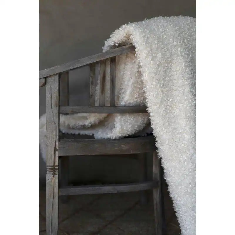 Ludde pläd offwhite - Pläd