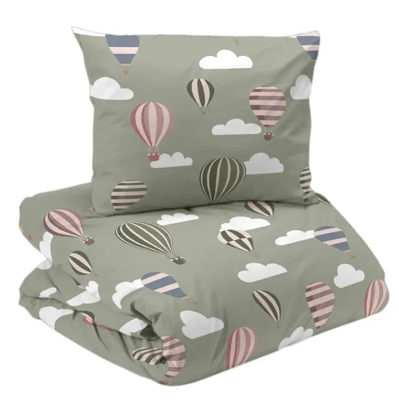 Luftballong Bäddset 2-dels ljusgrön 150x210cm - Bäddset