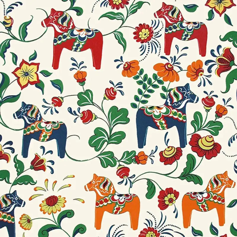 Metervara Leksand Dalahästtryck - Natur - Metervara
